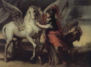 Theodor van Thulden Athene and Pegasus Spain oil painting artist